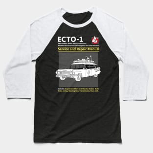 ECTO-1 Service and Repair Manual Baseball T-Shirt